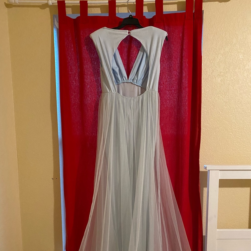 Large maternity gown